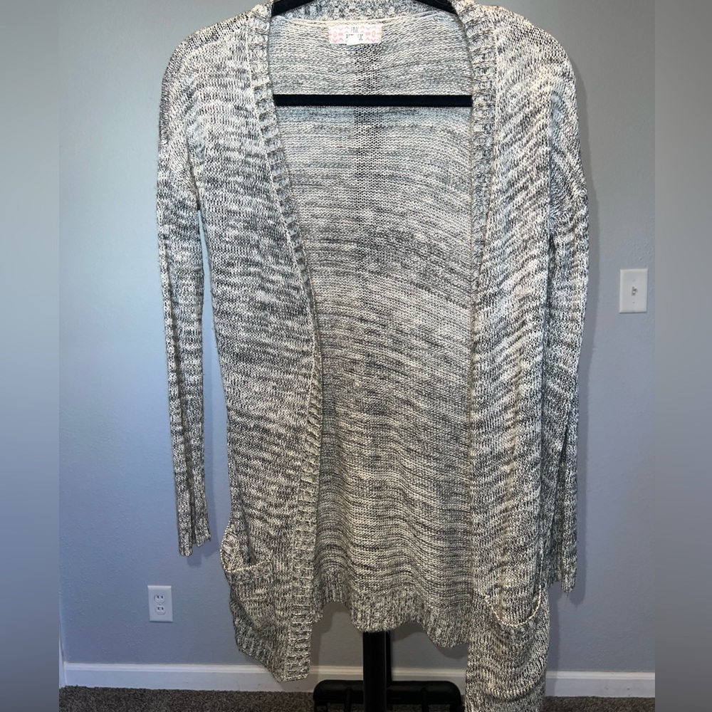 Black and White Sweater Cardigan Size XS